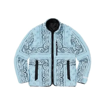 Supreme Reversible Bandana Fleece Jacket