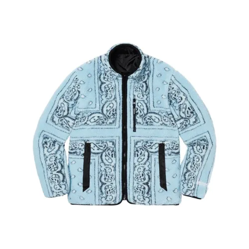 Supreme Reversible Bandana Fleece Jacket