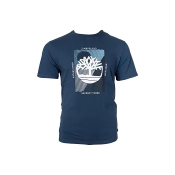 Timberland T Shirt Men's Dark Color Denim