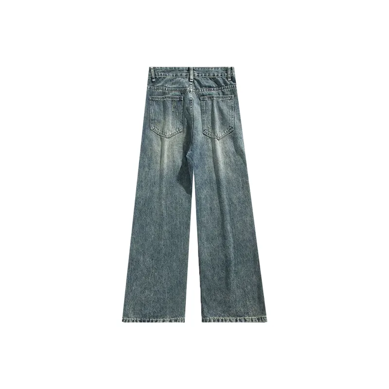 Menglaini Jeans Unisex-5