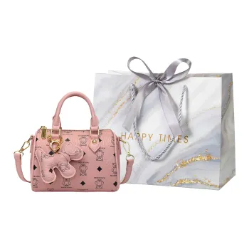 Miss Angel PU Boston Bag, Shoulder Bag, Handbag Women's Multicolor