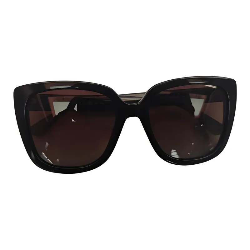 MOSCHINO Subject To Official Website Square Sunglasses Women's Black-0