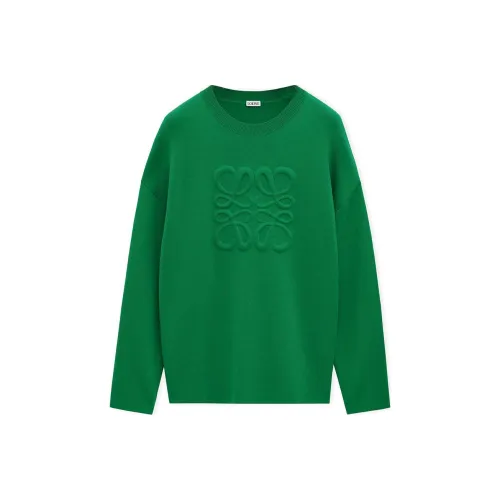 LOEWE FW24 Sweater Men's Dark Green