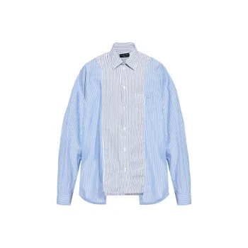 Balenciaga Striped Long Sleeved Shirt