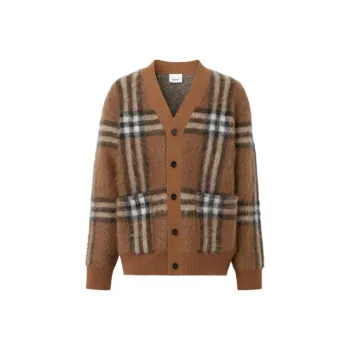Burberry Check Jacquard Cardigan