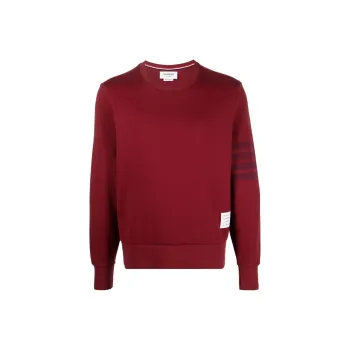 THOM BROWNE Sweaters Men Red