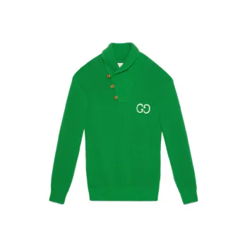 GUCCI Sweaters Men Green