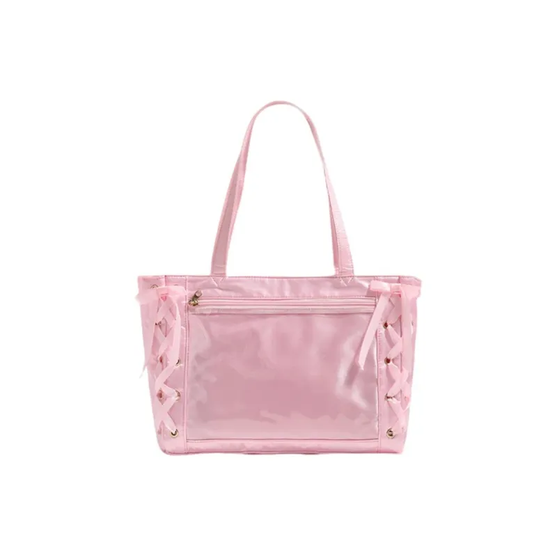 PAYOT Silk Tote Bag, Shopping Bag, Shoulder Bag Women's Multicolor-5
