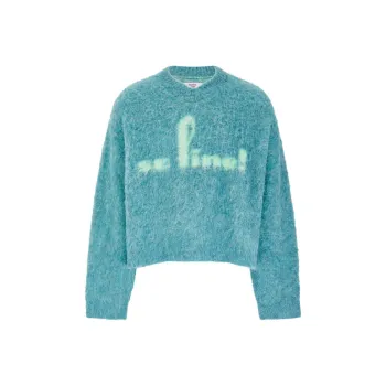 Martine Rose Brushed V neck Sweater