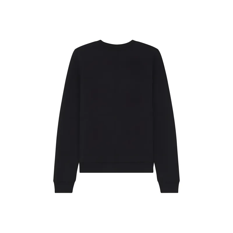 Maison Kitsune Fox Head Patch Crewneck Sweatshirt-1