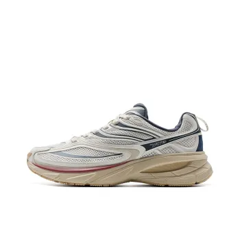 XTEP Small Basque 2nd Generation Slip Resistant Lightweight Height Increasing Low Top Casual Shoes Men's Gray Blue
