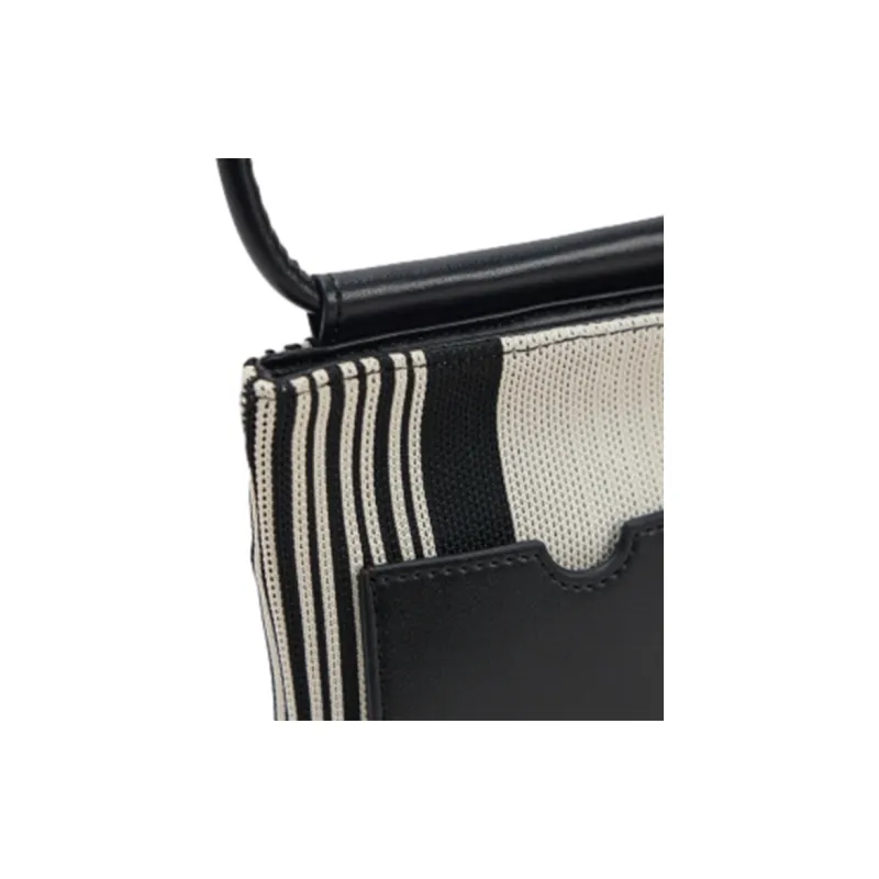 URBAN REVIVO Fabric Shoulder Bag Men's Multicolor-9