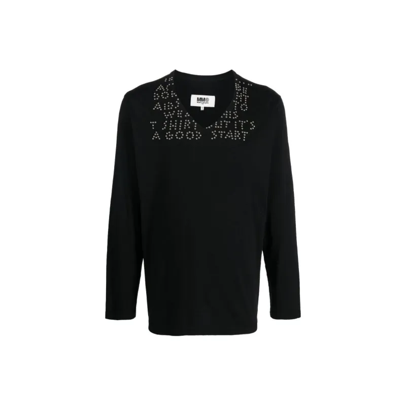 MM6 Maison Margiela Sweaters Men Black-0