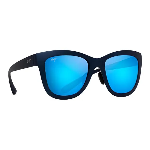 Maui Jim Nylon Square Sunglasses Unisex Black