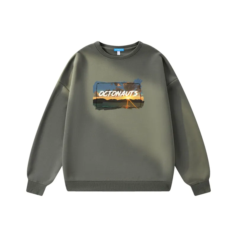 Small Columns Under The Sea Sweatshirt Unisex-10