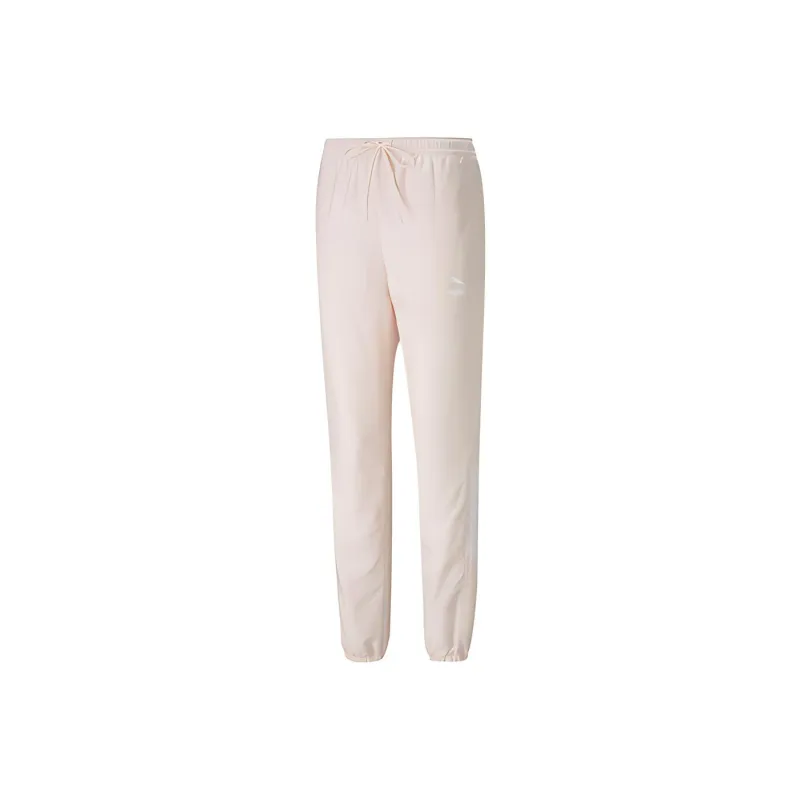 PUMA Knitted Sweatpants Women's Pink-1