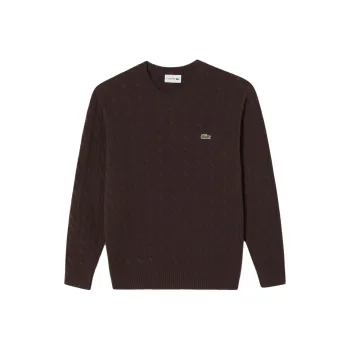LACOSTE Sweaters Men Brown