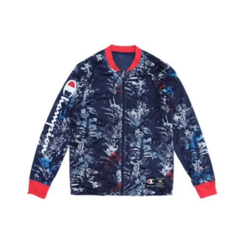 Champion Jacket US Version Unisex Navy Blue-0