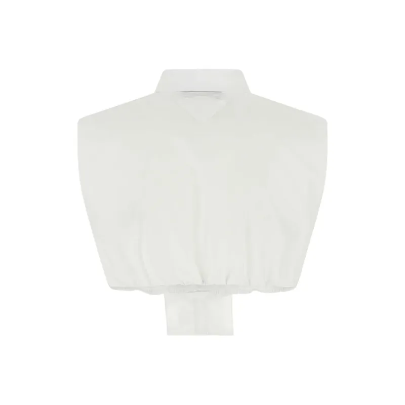 PRADA Crop Tops Women's White-1