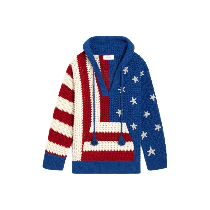 CELINE Sweaters Men Blue-0
