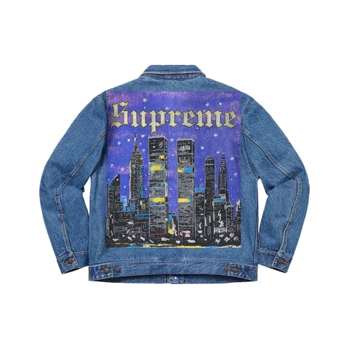 Supreme Studded Denim Trucker Jacket