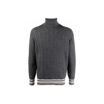 Brunello Cucinelli FW21 Cashmere Sweater Men's Gray