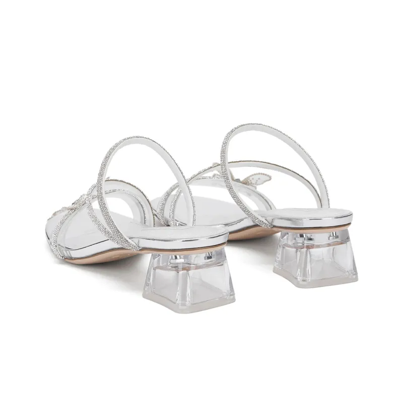 Hotwind Slide Slippers Women's Silver-2