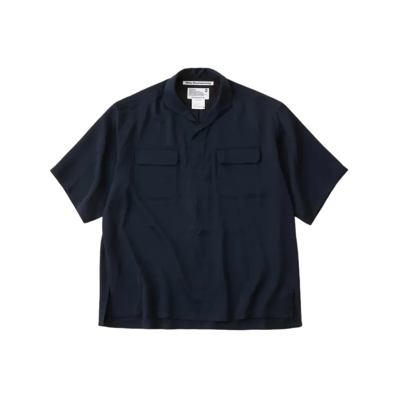 White Mountaineering Shirt Men's Dark Blue-0