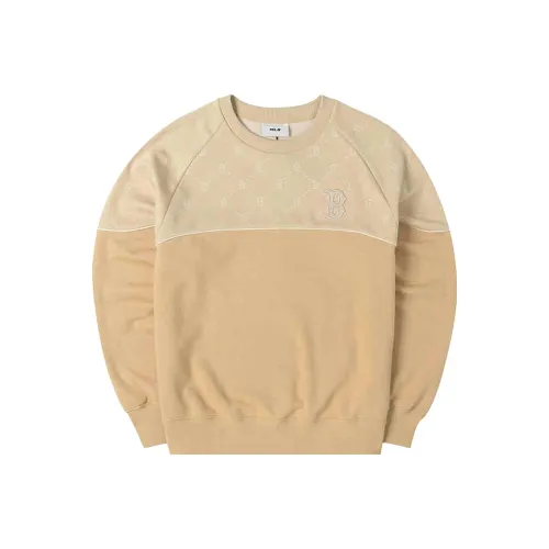 MLB Boston Red Sox Sweatshirt Unisex Light Beige