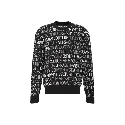 VERSACE JEANS COUTURE Sweaters Men Black