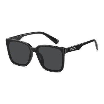 ENFANTIN TR/Memory Plastic Metal PC Square Sunglasses Unisex