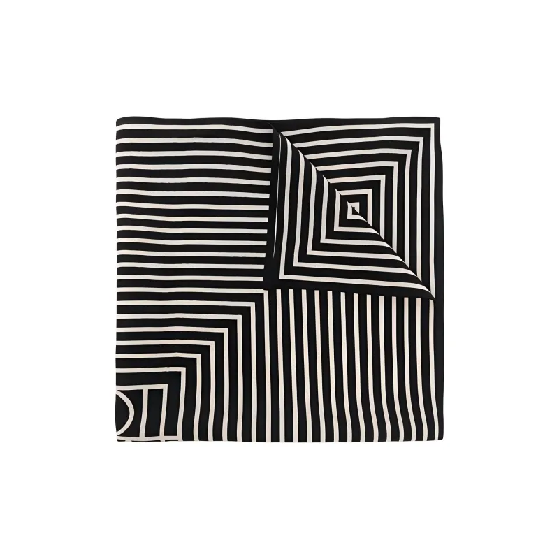 TOTEME Signature Monogram Silk Scarf-0