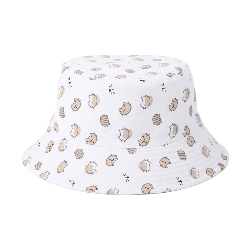 IOTS Polyester Bucket Hats Women's-5