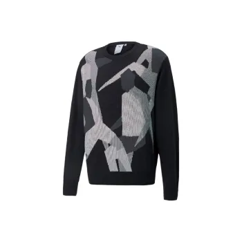 PUMA PLAYERS' LOUNGE Sweaters Men Black