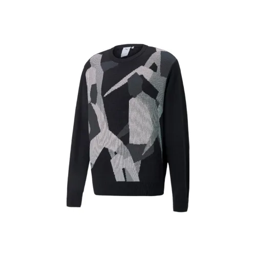 PUMA PLAYERS' LOUNGE Sweaters Men Black
