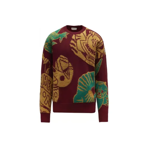 Moncler FW21 Knitwear Men's Garnet Red