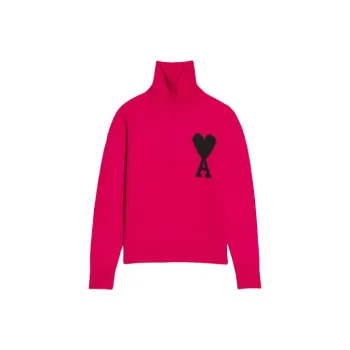 AMIPARIS Ami De Coeur Roll neck Jumper