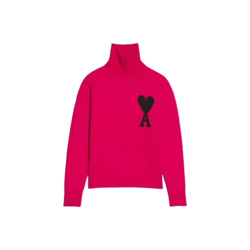 AMIPARIS Ami De Coeur Roll neck Jumper