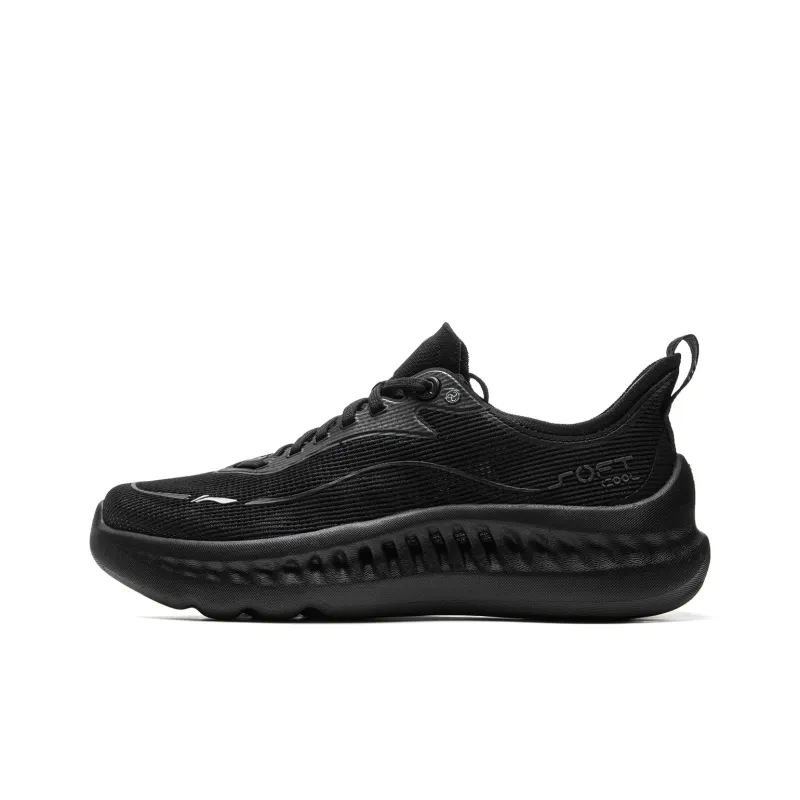 LiNing SOFT COOL 2 Low Top Casual Shoes Men's Black-0