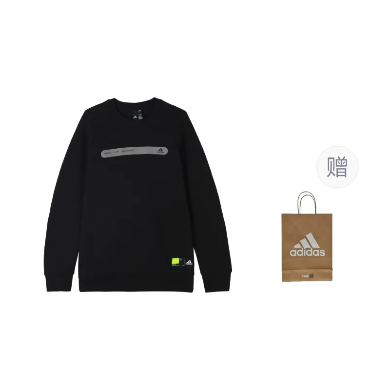Adidas Sweatshirts Unisex Black-0