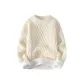 Ecru Thickened and Fleece-Lined