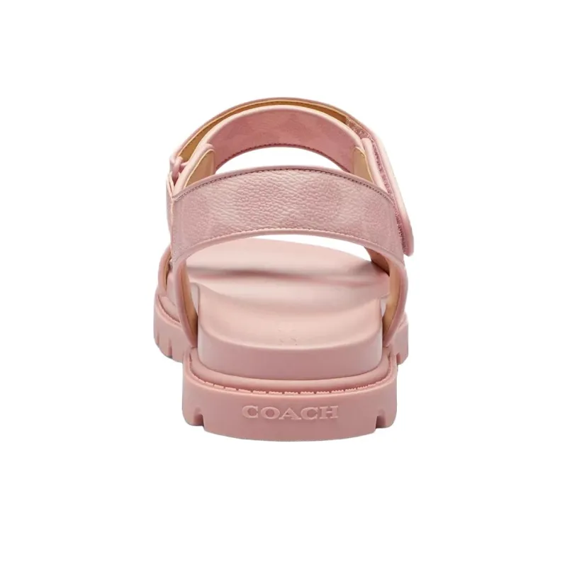 COACH Sport One Strap Sandals Women's Pink-4
