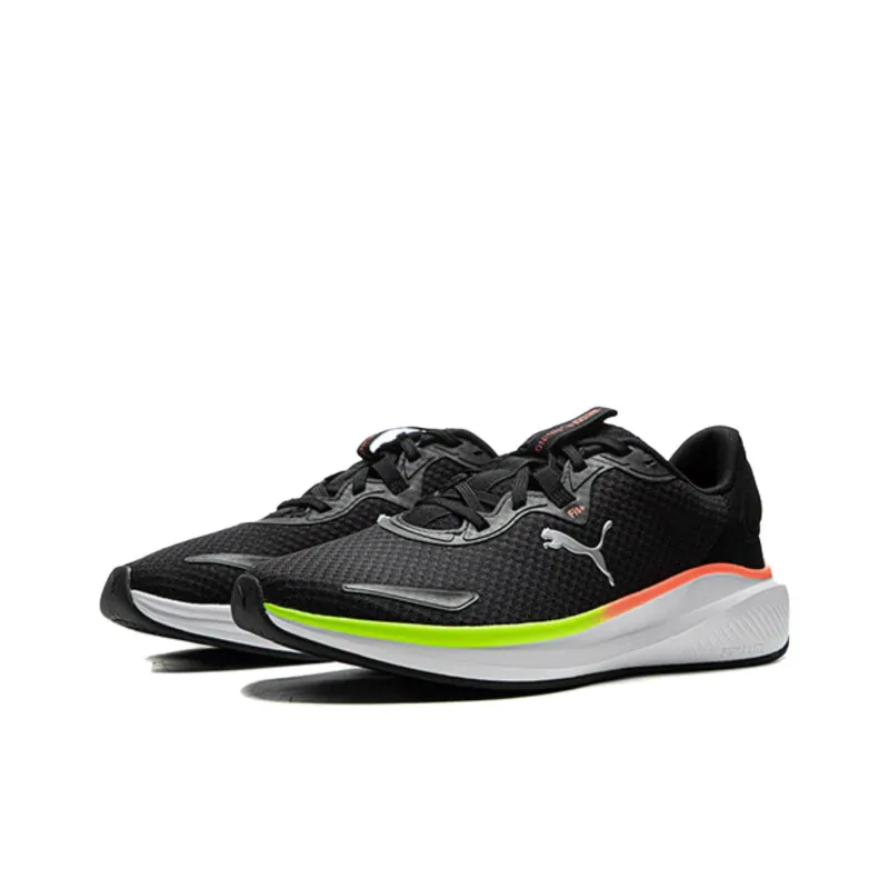 PUMA Skyrocket Lite Anti Slip Wear Resistant Low Top Casual Running Shoes Unisex Black-2