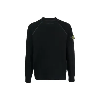 STONE ISLAND SS23 Sweaters Men Black