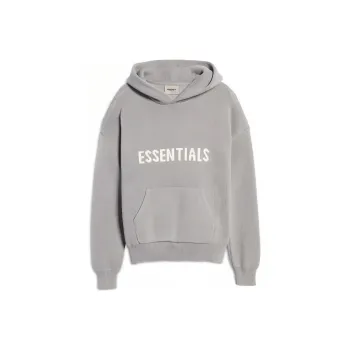 Fear Of God Essentials Knit Pullover Hoodie SS21