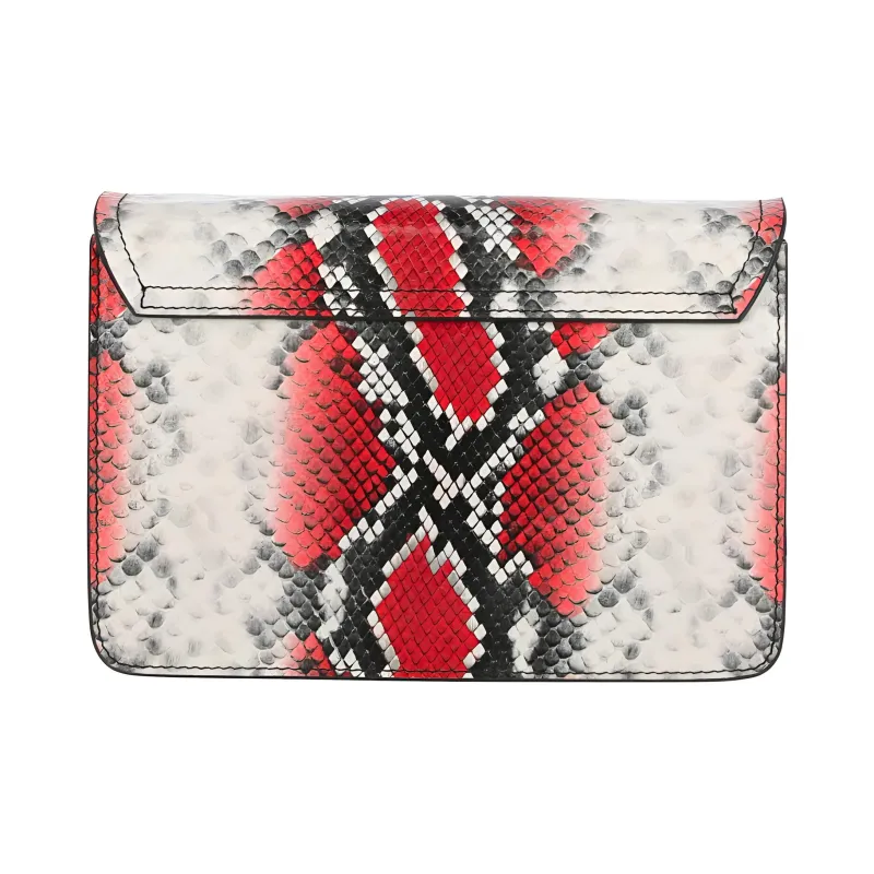 MOSCHINO Calfskin Crossbody Bag Shoulder Bag Women's Multicolor-3