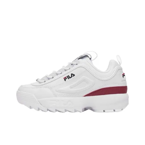 FILA Disruptor 2 Low Top Casual Shoes Women's White