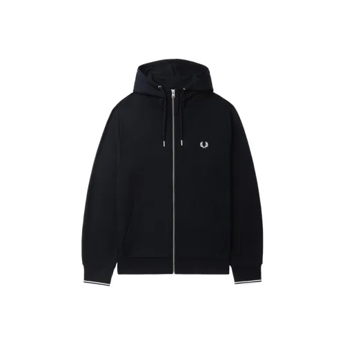 FRED PERRY FW24 Sweatshirt Men Marine Blue
