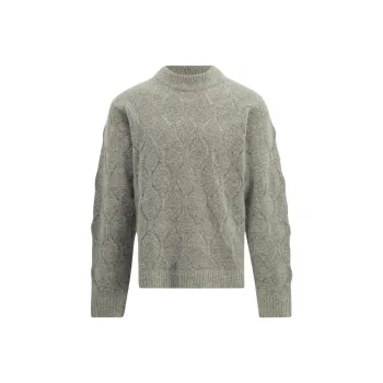 HOLZWEILER Sweaters Men Gray Green
