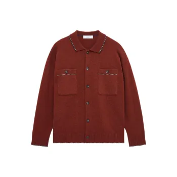 Pringle Of Scotland Contrast trim Buttoned Cardigan